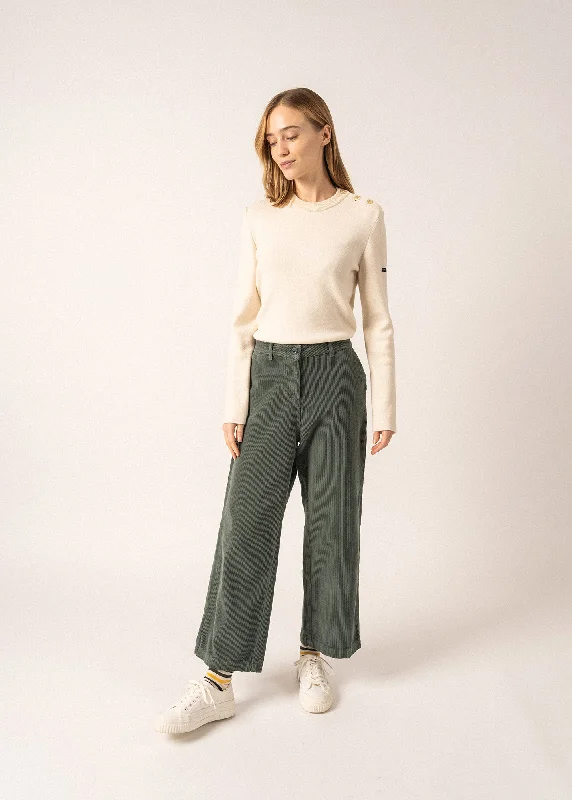 - Pregnant cat delivery room warming boxTess Velvet Trousers - straight cut (VEGETAL)