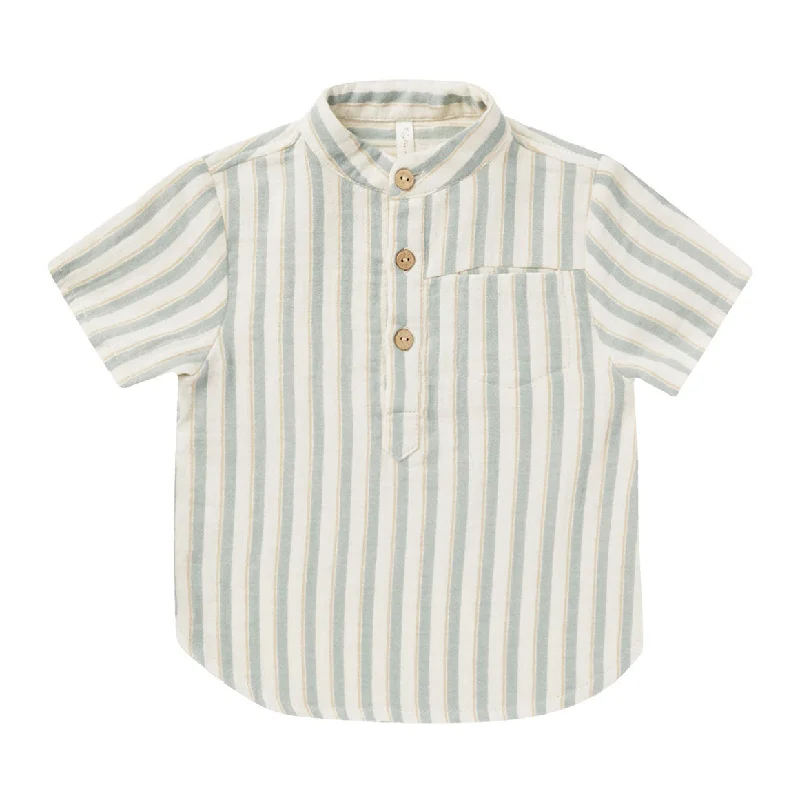 - Pregnant cat delivery room warming boxRylee and Cru Ocean-Stripe Mason Shirt - Ocean Stripe