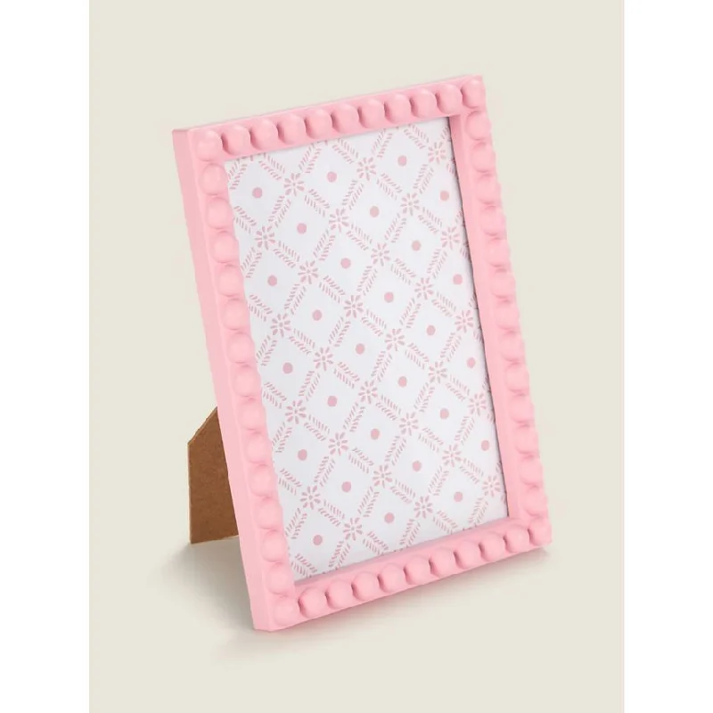 - Organic cotton dog bibsGeorge Home Pink Beaded Frame 6 x 4 Inch