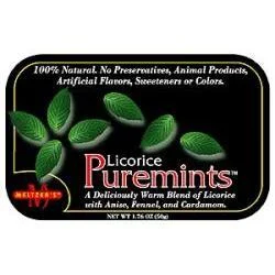 ---Meltzer's Licorice Puremints Tin (1.7 oz) #30405