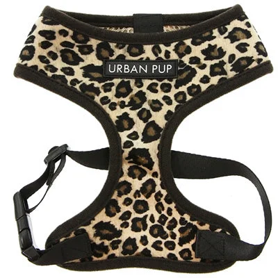 - Winter warm clothes for short-haired dogsUrban Pup Leopard Print Harness