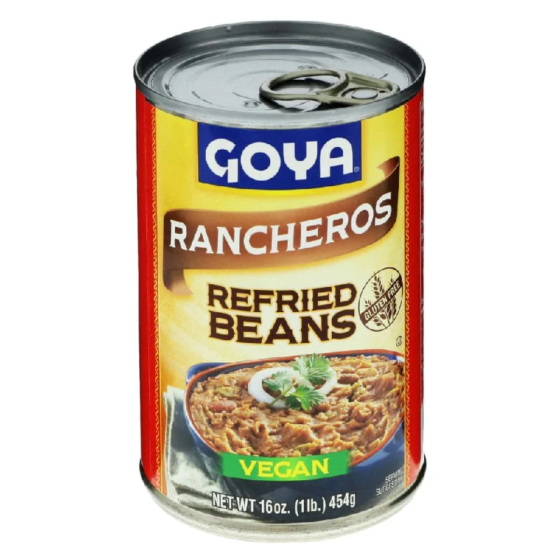  -Splash-proof food bowl AND Anti-choking slow food bowlGoya - Foods Refried Pinto Beans Rancheros, 16 oz