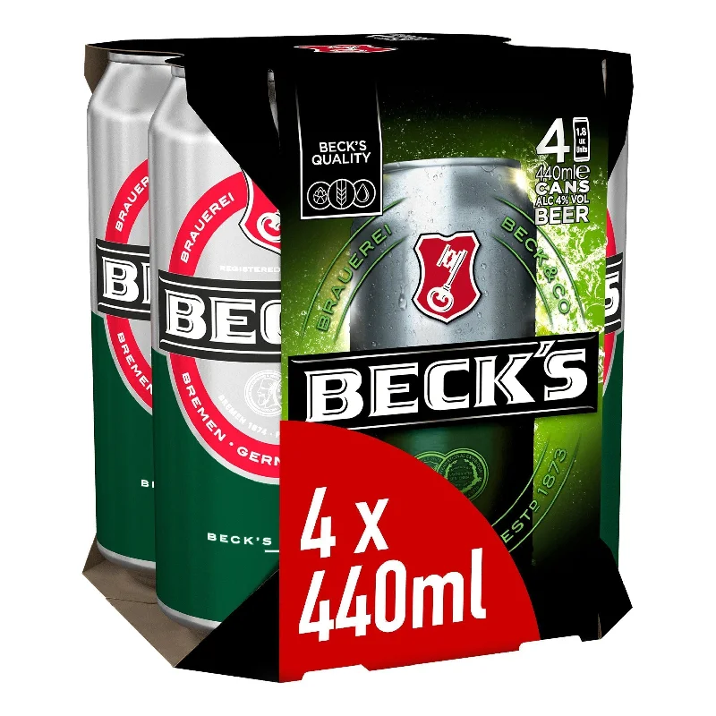 - Winter warm clothes for short-haired dogsBeck's Beer 4x440ml