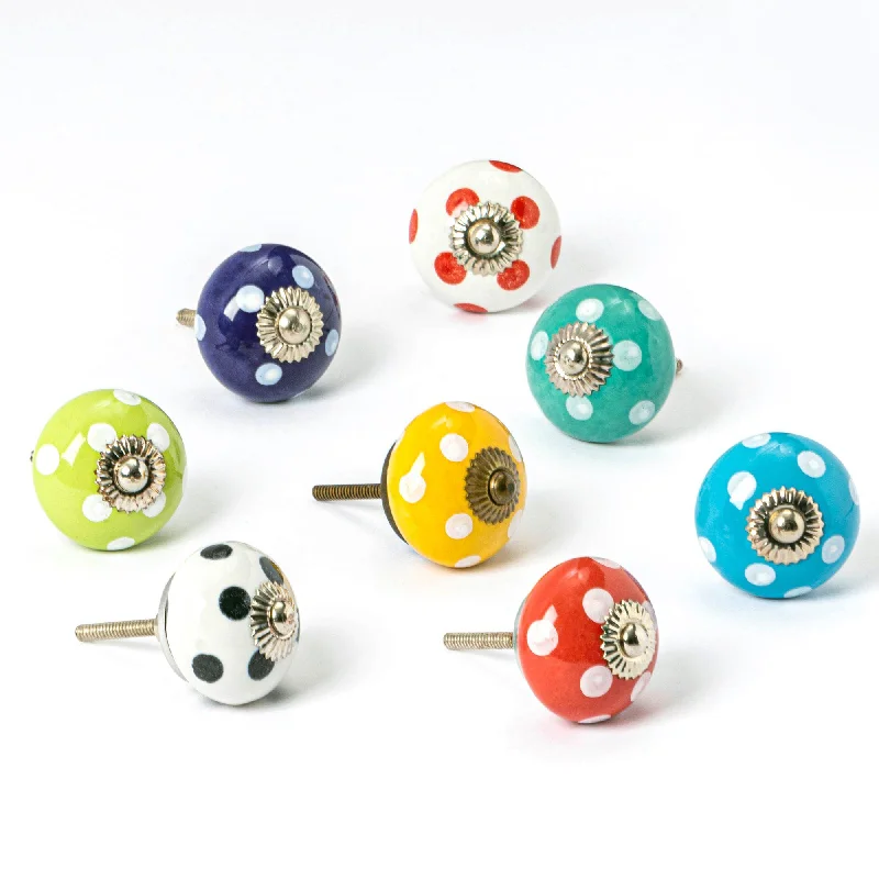 - Cat hair ball removal and hair removal creamRound Ceramic Cabinet Knobs - Spot - 9 Colours - By Nicola Spring