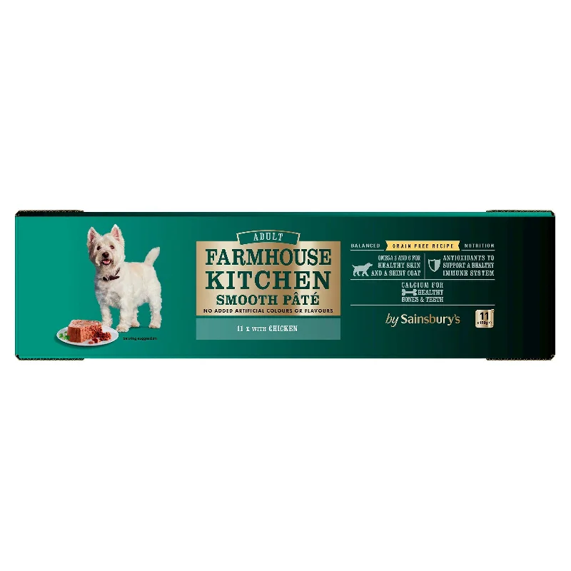 - Automatic induction pet water dispenserSainsbury's Farmhouse Kitchen Smooth Pâté with Chicken Adult Dog Food 11x150g