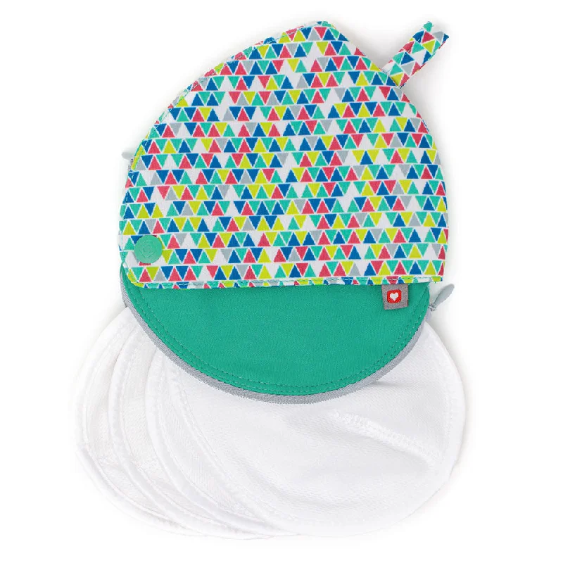 - Chinchilla cooling ice nest ceramic plateClose Printed Breast Pad 4 Pack - Brights