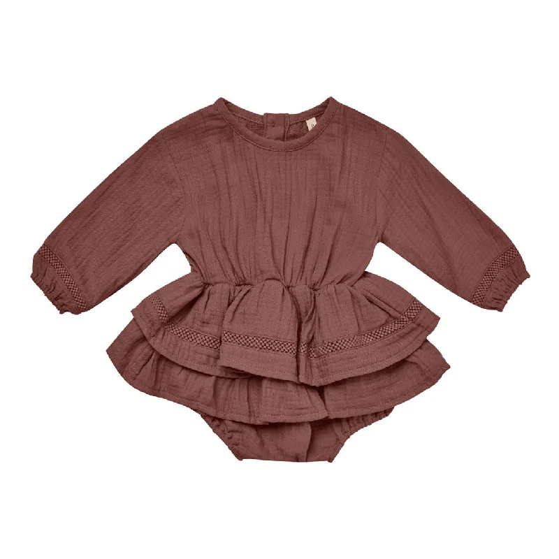 ---Quincy Mae Plum Rosie Romper