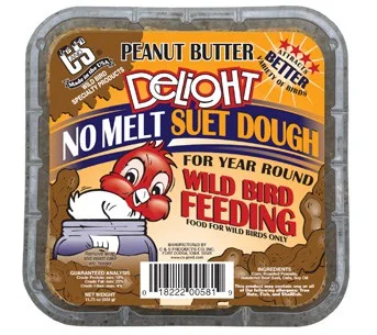  -Splash-proof food bowl AND Anti-choking slow food bowlC&S Peanut Butter Delight No Melt Suet Dough