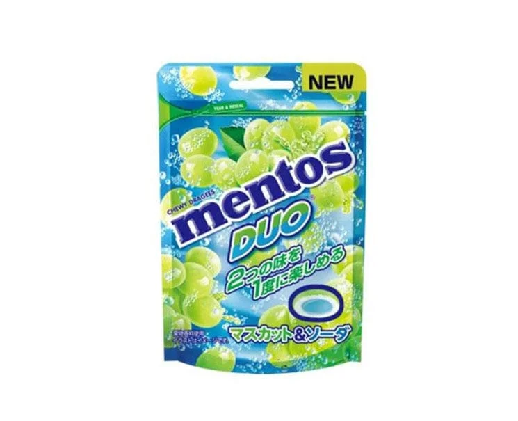    - High-protein cat food  Mentos Duo: Muscat & Soda