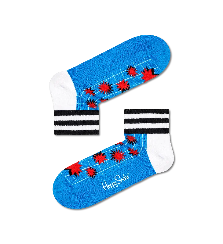 - Summer pet ice matHappy Socks Explosion 1/4 Crew Sock