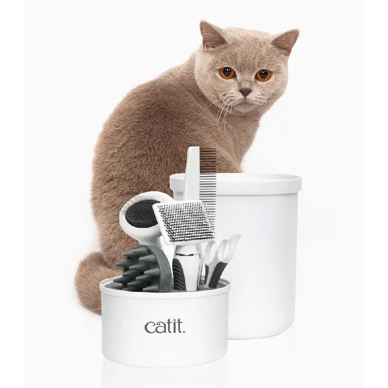 - Cat stress soothing sprayCatit Cat Short Hair Grooming Kit