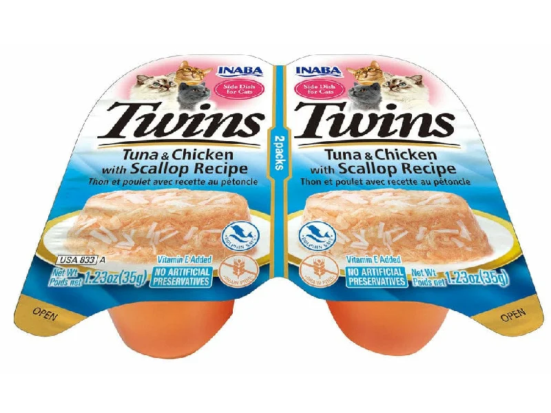 - Dog disposable foam shower gelTwins-Tuna & Chicken with Scallop Recipe 35 g x 2 cups