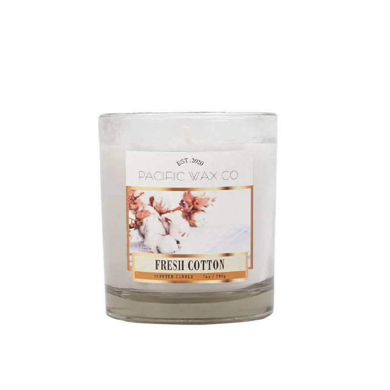 - ​​Christmas pet Christmas clothingPacific Wax Co Fresh Cotton Small Jar Candle