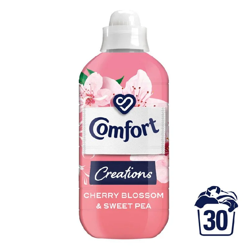 - Foldable and portable cat bagComfort Creations Fabric Conditioner Cherry Blossom & Sweet Pea 30 Washes