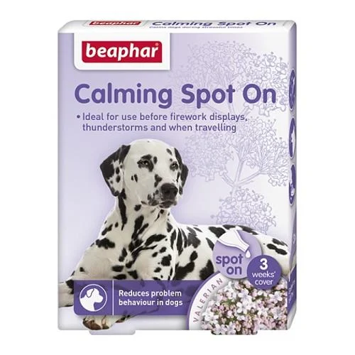 - Car dog seat beltBeaphar Calming Spot On Stress Relief for Dogs