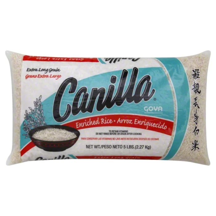 - Organic cotton dog bibsGoya - Canilla Long Grain Rice, 5 Lbs (Pack of 12)