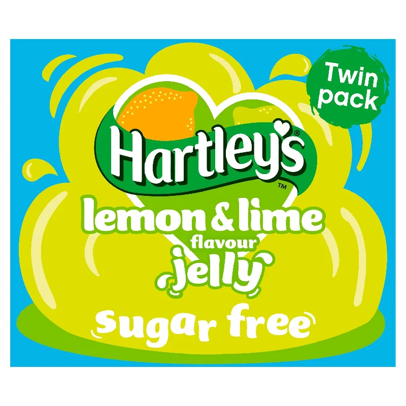 - Pet tear stain cleaning wipesHartley's Sugar Free Lemon and Lime Jelly Twin Pack 23g