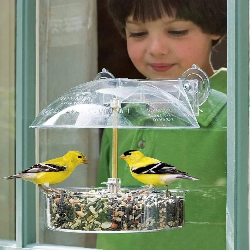 - Pet water dispenser UV sterilization versionClassic Brands Droll Yankees® The Winner® Window Bird Feeder