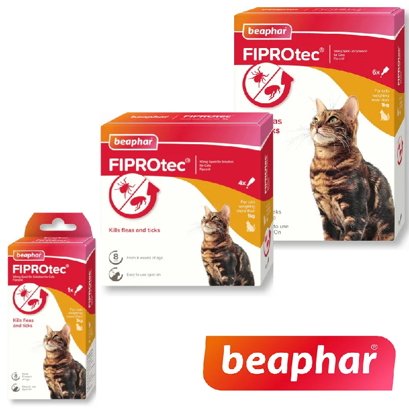  -Non-contact cat thermometerBeaphar Fiprotec Spot On Flea / Tick Treatment for Cats