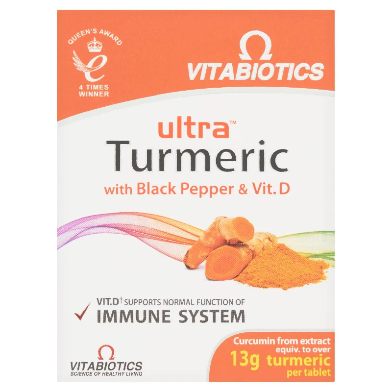 - Pet stroller can be taken on the planeVitabiotics Ultra Turmeric with Black Pepper & Vit D Tablets x60