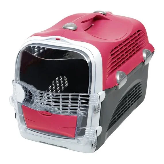 - Dog anti-slip matCatit Design Cabrio Pet Carrier for Cats & Small Dogs Cherry Red