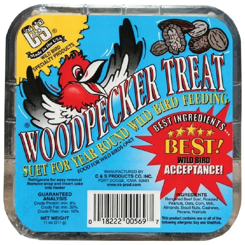 - Winter warm clothes for short-haired dogsC&S Woodpecker Treat Suet