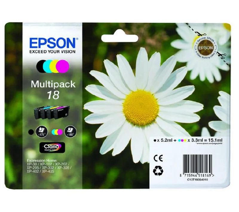 - Dog anti-slip matEpson T1806 Black and Colour Ink Cartridge