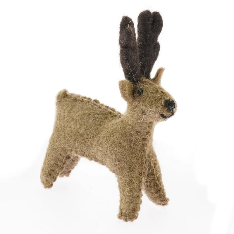 - Pet fence foldable indoorPapoose Toys Felt Reindeer