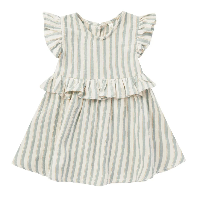 - Dog anti-slip matRylee and Cru Ocean-Stripe Brielle Dress - Ocean Stripe