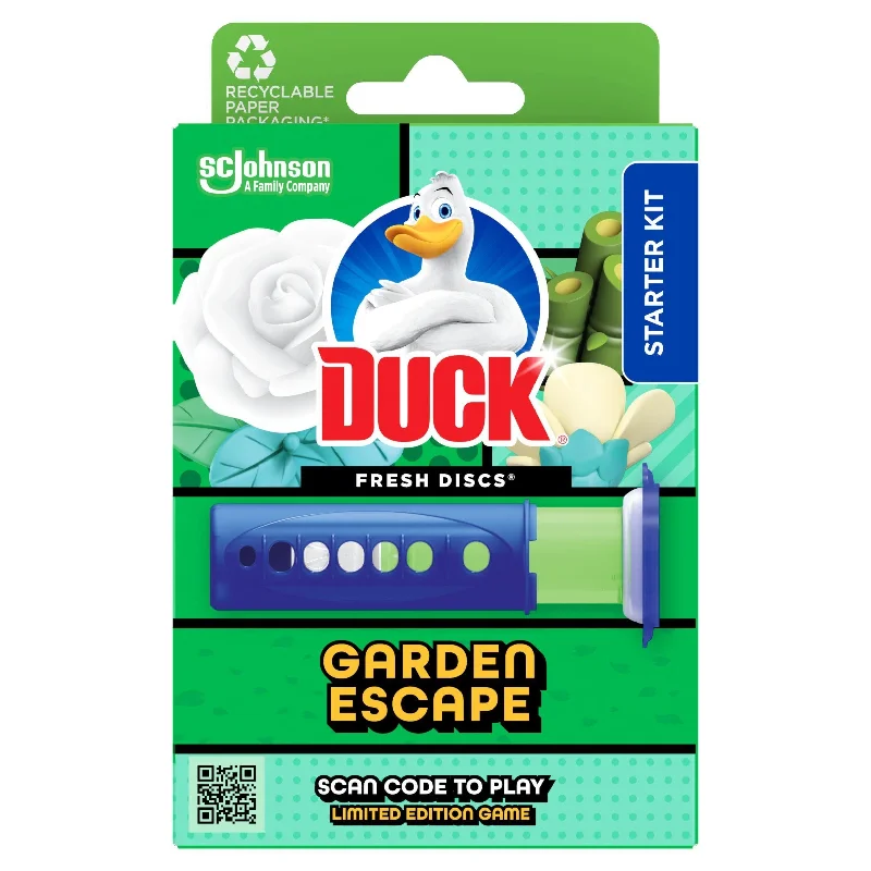 ---Duck Garden Escape Fresh Disc Holder Box 36ml