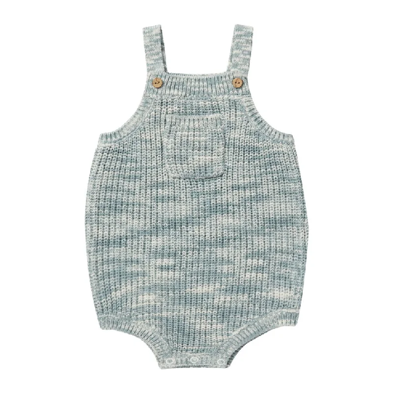 - Climbing pet constant temperature heating padRylee and Cru Heathered-Blue Pocketed Knit Romper - Heathered Blue