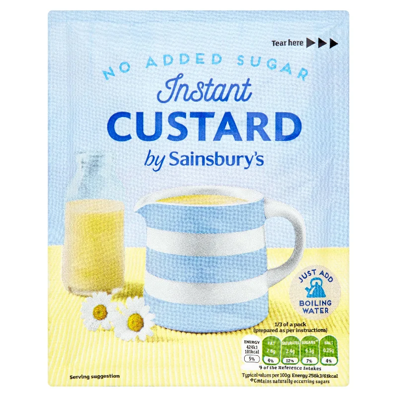 - Pet monitor with cameraSainsbury's Instant Custard Powder No Added Sugar 72g