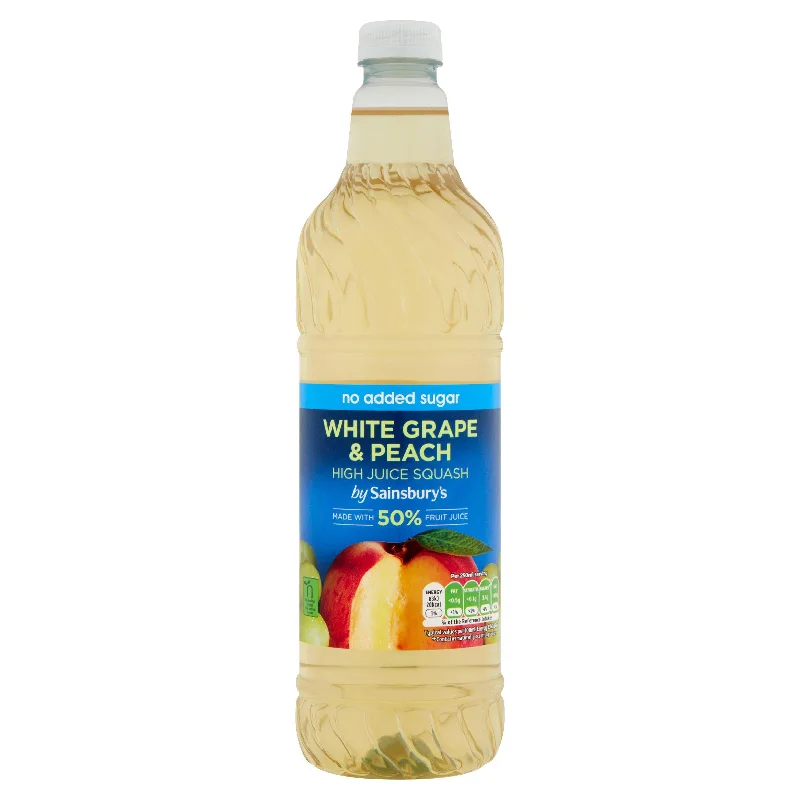 - Winter warm clothes for short-haired dogsSainsbury's High Juice Squash White Grape & Peach, No added Sugar 1L