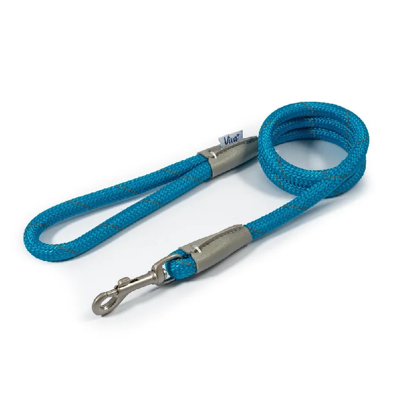  -Anti-slip claw protection raincoat FOR dogsAncol Viva Dog Rope Lead Snap Hook Reflective Blue 2 Sizes