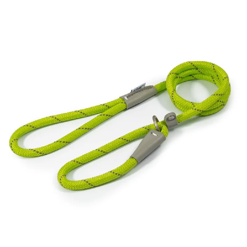 - Summer pet ice matAncol Viva Dog Rope Slip Lead Reflective Weave Lime 4 Sizes