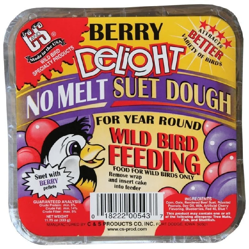 - Pet tear stain cleaning wipesC&S Berry Delight No Melt Suet Dough