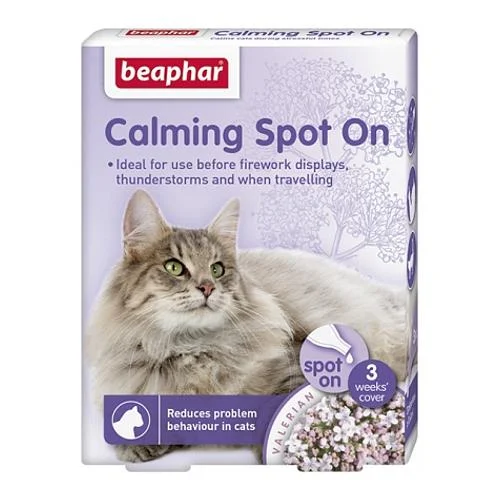 - Air box TSA certified check-inBeaphar Calming Spot On Stress Relief for Cats