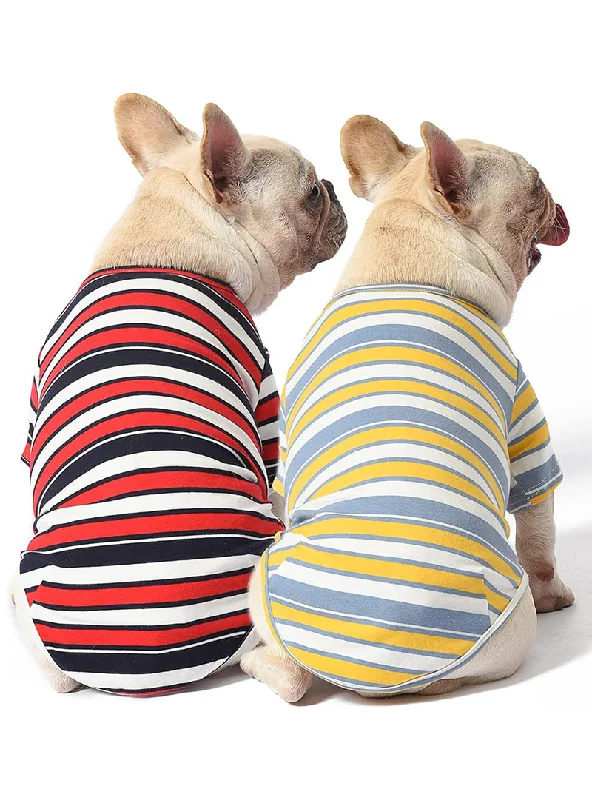 Pet wedding dressesThe Beach House Striped (2-Pack) Dog Tee