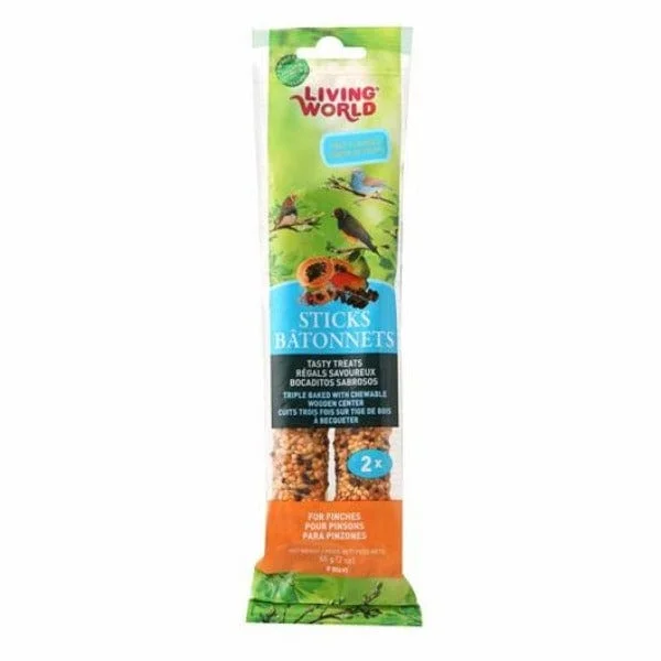    - Royal Canin cat food recommendations  - Royal Canin dog food recommendationLiving World Fruit Flavour Finch Treat Sticks