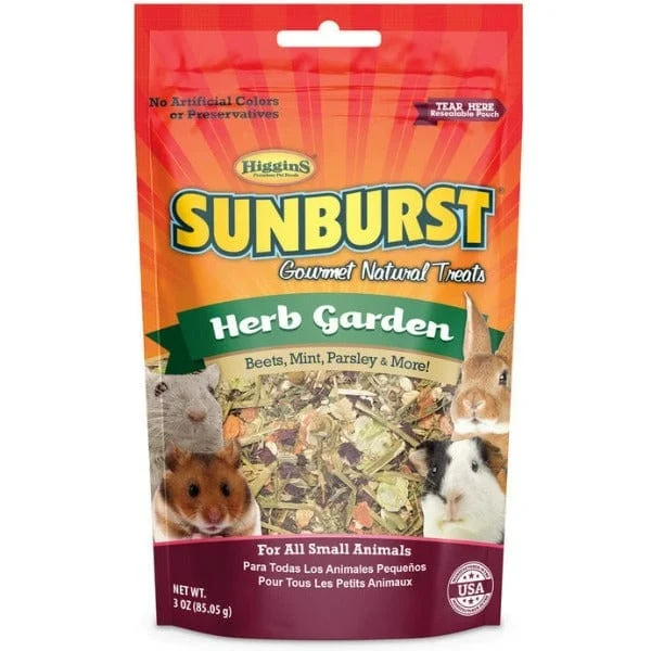  . **Health and Nutrition**  - The effect of dog food on dental healthSunburst Herb Garden Gourmet Natural Treats for Small Animals